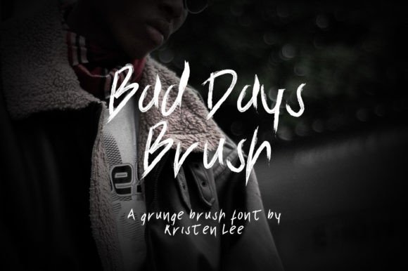 Bad Days Brush: A Gritty Font for Bold Campaigns