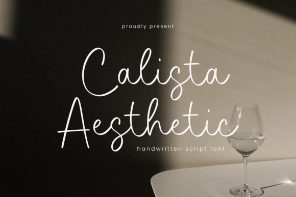 Calistha Aesthic Font for Creative Projects