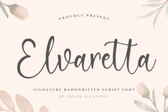 Elvaretta: A Font That Brings Your Brand to Life