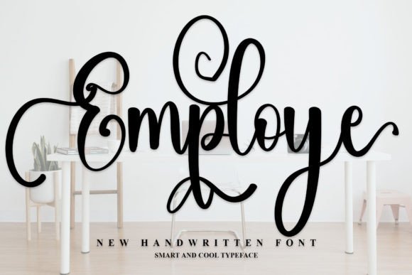 Employe Font: Handwritten Charm for Crafters