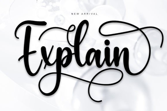 Explain: A Creative Font for Makers