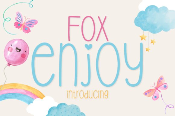 Fox Enjoy: A Playful Font for Creative Campaigns