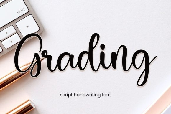 Grading: A Stylish Font for Business
