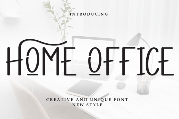 Home Office Font for Creative Projects