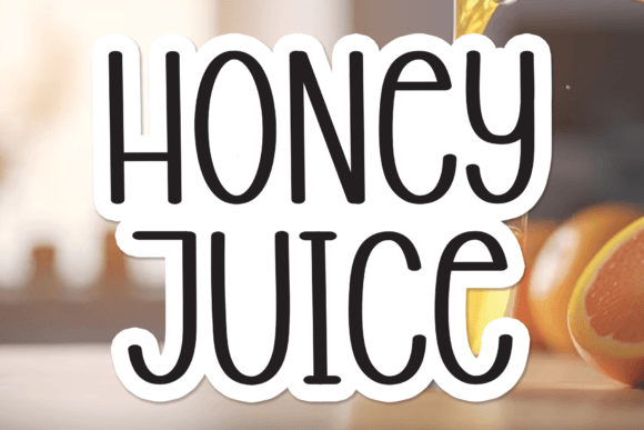 Honey Juice: A Warm Font for Business Branding
