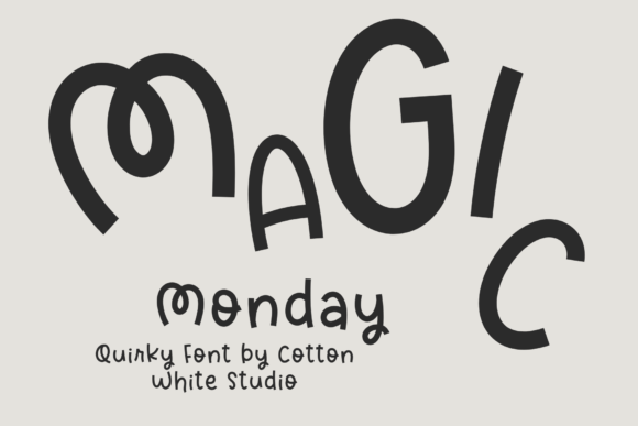 Magic Monday Font for Web Design