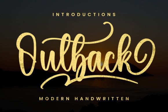 Outback: A Bold Script for Real Design Work