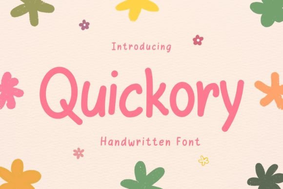 Quickory Font for Creative Design