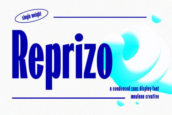 Reprizo: A Bold Display Font for Digital Campaigns