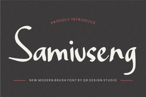Samiuseng: A Handwritten Font for Creative Projects