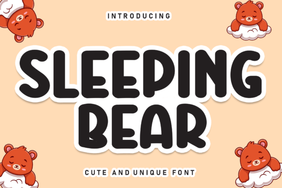 Sleeping Bear Font: A Touch of Warmth