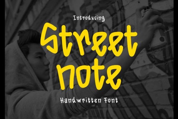 Street Note Font for Web Design