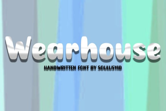 Wearhouse: A Retro Script Font